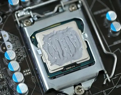 Het Thermische Vet van 2.8G/CC Heatsink Op hoge temperatuur voor GPU